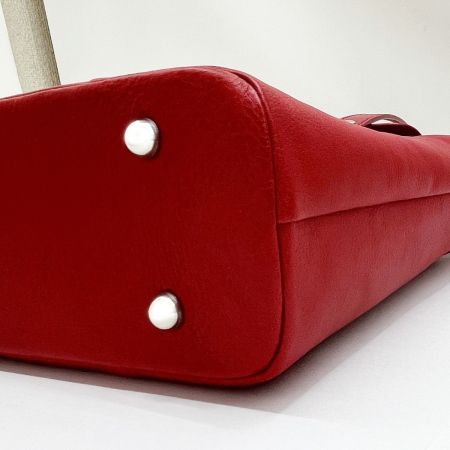  leather craft by emi ITAGAKI いたがき ハンドバッグ レディース レッド