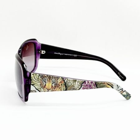  Salvatore Ferragamo サルヴァトーレフェラガモ サングラス アニマル柄 2202-A 776/8H パープル