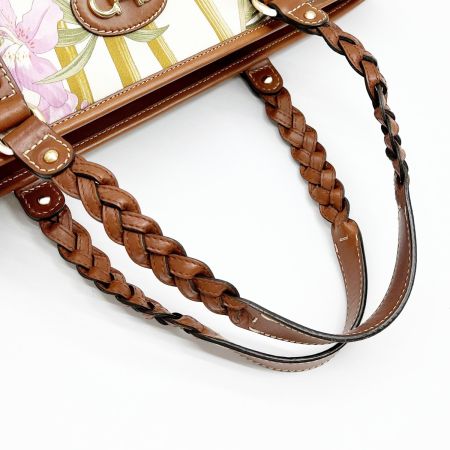  Salvatore Ferragamo サルヴァトーレフェラガモ トートバッグ レザー ナイロン 花柄 アニマル柄  AU-21/C563