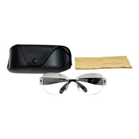  BVLGARI ブルガリ サングラス グラデーションレンズ ケース付 102/7D ブラック