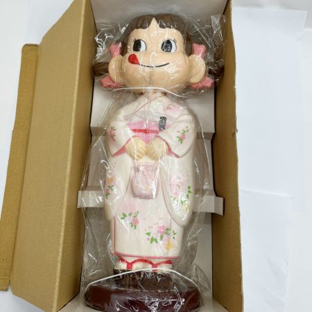  不二家 ペコちゃん首振り人形 ・ペコちゃん首振り人形きもの　2セット