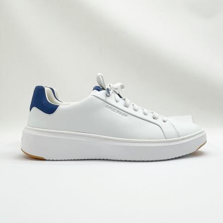  COLE HAAN コールハーン スニーカー 10M 約28cm グランドプロ トップスピン ホワイト×ブルー