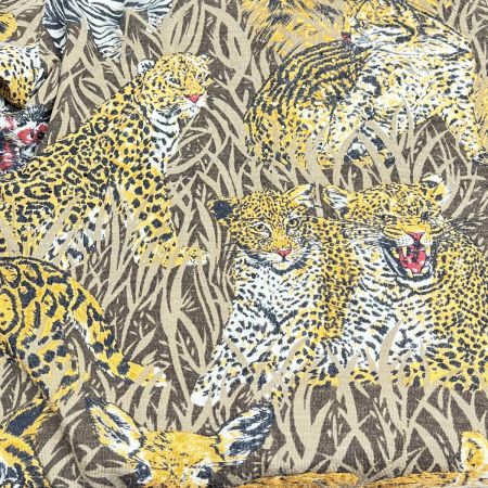  ITALIYA イタリヤ 伊太利屋 カットソー 15号 ジャングル レディース ミセス 