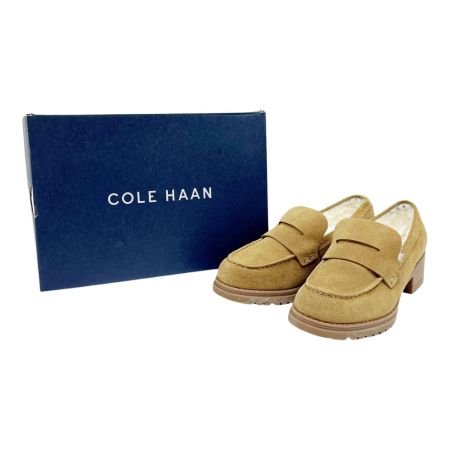  COLE HAAN コールハーン モカシン 7 1/2 約24.5cm レディース 箱付 w29070 ブラウン