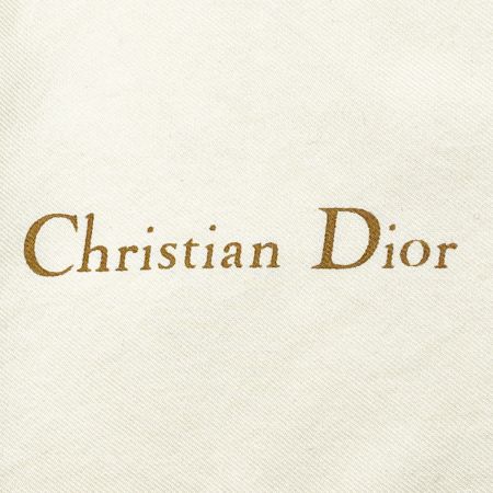  Christian Dior クリスチャンディオール シルクスカーフ アニマル柄 シワ有 箱無 ブラウン