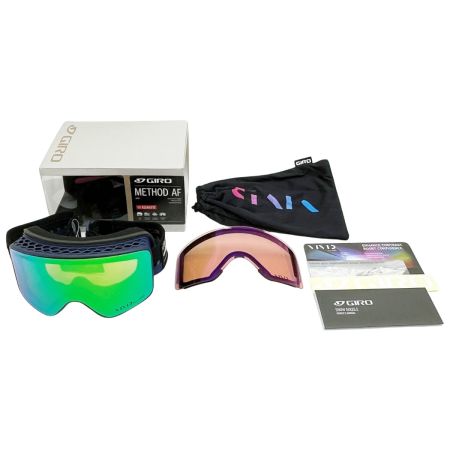  GIRO ジロー METHOD AF スキー スノーボード ゴーグル ウィンター小物 箱付