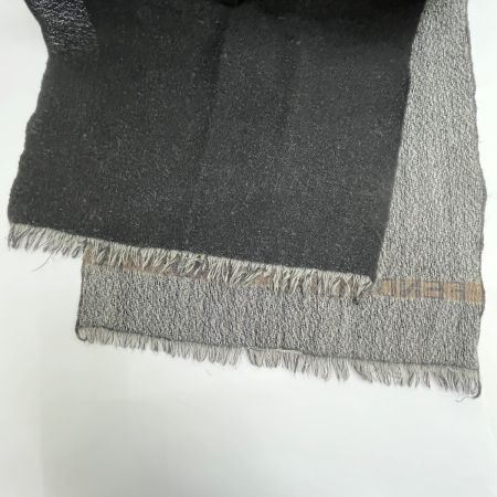 FENDI フェンディ マフラー ストール  ロゴ ブラック 黒 レディース