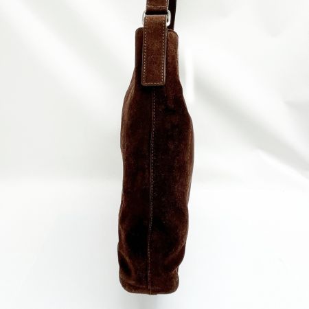  HIROFU ヒロフ トートバッグ 肩掛けカバン スウェード レディース ブラウン