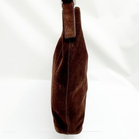  HIROFU ヒロフ トートバッグ 肩掛けカバン スウェード レディース ブラウン