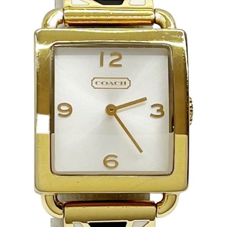  COACH コーチ クォーツ 腕時計 ゴールド レディース 箱・取説・コマ付 ca.68.7.34.0688