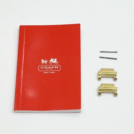  COACH コーチ クォーツ 腕時計 ゴールド レディース 箱・取説・コマ付 ca.68.7.34.0688