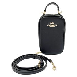 ◆◆ COACH コーチ ミニショルダーバッグ  2WAY CB854 ブラック Bランク