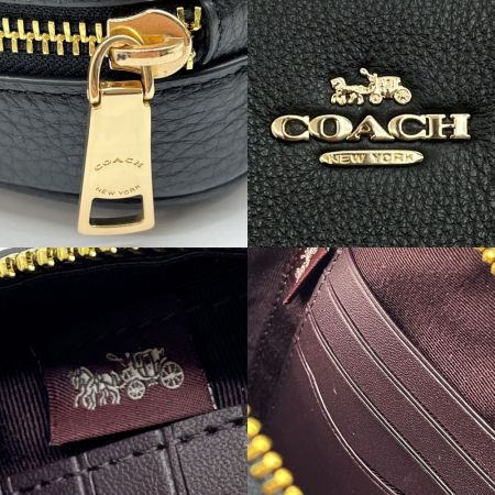  COACH コーチ ミニショルダーバッグ  2WAY CB854 ブラック