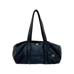 ◆◆ PORTER ポーター ミニボストンバッグ タンカー ダッフルバッグ ブラック Bランク
