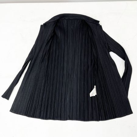  ISSEY MIYAKE イッセイミヤケ  プリーツプリーズ セットアップ ３点セット サイズ3 PP04-JK624 ブラック