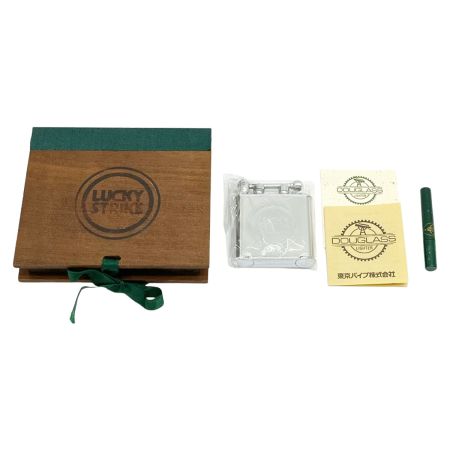   LUCKY STRIKE ラッキーストライク ダグラス オイルライター Douglass 95年製 木箱入り