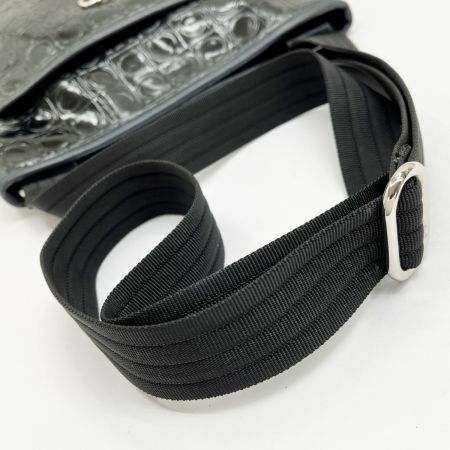  Salvatore Ferragamo サルヴァトーレフェラガモ ショルダーバッグ 色褪せスレあり AU-21/B402 ブラック