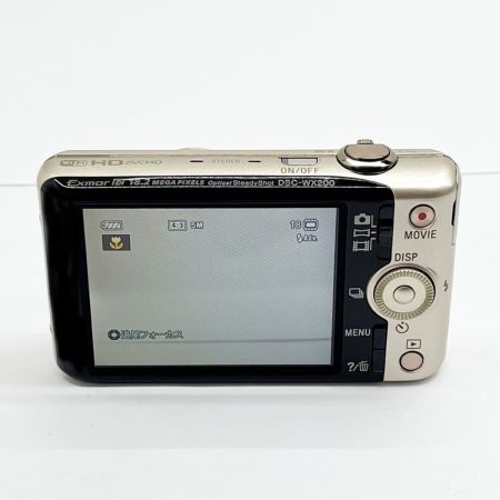  SONY ソニー Cyber-shot コンパクトデジタルカメラ デジカメ ゴールド DSC-WX200