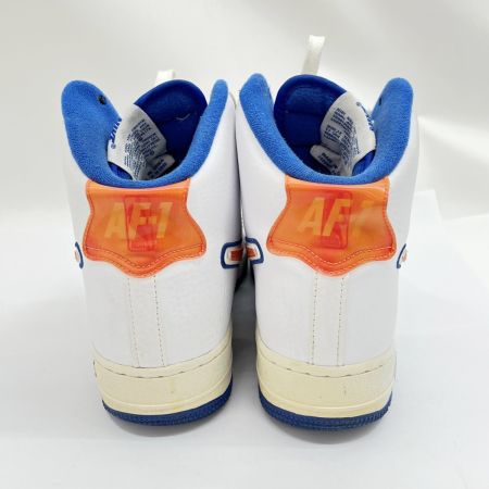  NIKE ナイキ ハイカットスニーカー AIR FORCE1 26cm メンズ ホワイト×ブルー