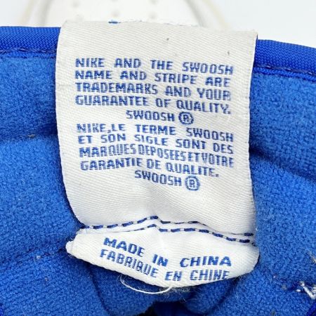  NIKE ナイキ ハイカットスニーカー AIR FORCE1 26cm メンズ ホワイト×ブルー