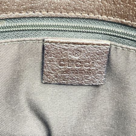  GUCCI グッチ ショルダーバッグ GGキャンバス 120841 ブラウン