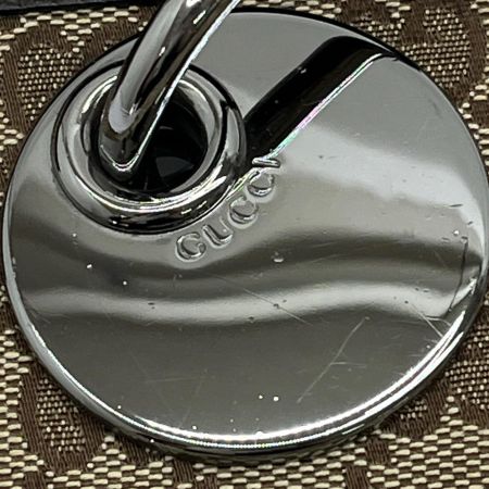  GUCCI グッチ ショルダーバッグ GGキャンバス 120841 ブラウン