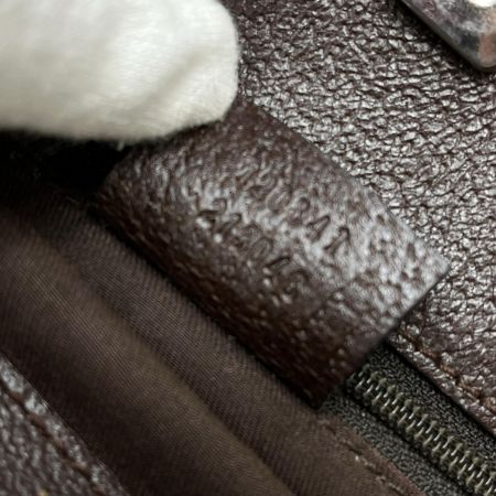  GUCCI グッチ ショルダーバッグ GGキャンバス 120841 ブラウン