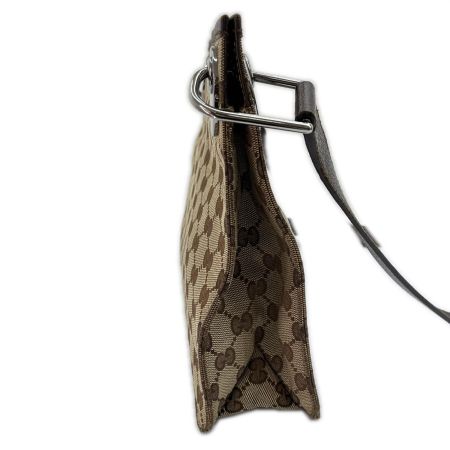  GUCCI グッチ ショルダーバッグ GGキャンバス 120841 ブラウン