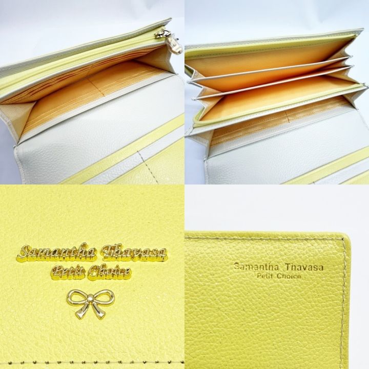 Samantha Thavasa サマンサタバサ 長財布 ウォレット リボン