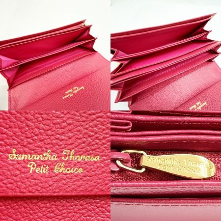  Samantha Thavasa サマンサタバサ 長財布 ハート レディース 箱付 レッド