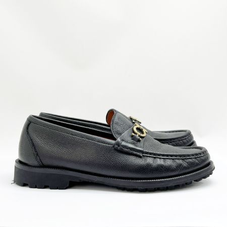  Salvatore Ferragamo サルヴァトーレフェラガモ ガンチーノローファー 25.5cm レディース 0080199 ブラック