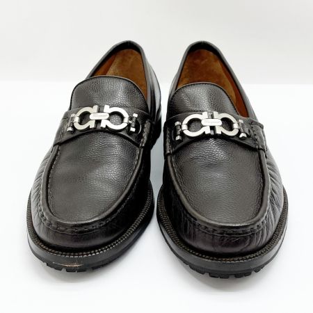  Salvatore Ferragamo サルヴァトーレフェラガモ ガンチーノローファー 25.5cm ダークブラウン