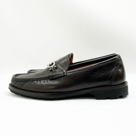  Salvatore Ferragamo サルヴァトーレフェラガモ ガンチーノローファー 25.5cm ダークブラウン