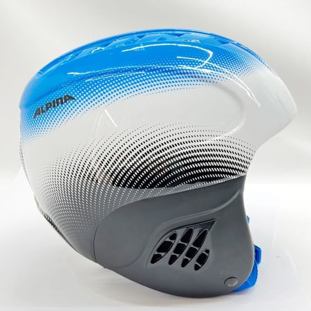  ALPINA アルピナ スキーヘルメット スノーボード キッズ 51-55cm スカイブルー