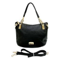 ◆◆ MICHAEL KORS マイケルコース ショルダーバッグ ハンドバッグ レディース ブラック Bランク