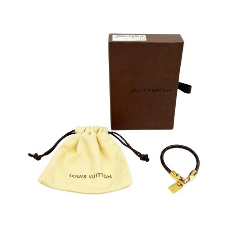  LOUIS VUITTON ルイヴィトン モノグラム ブラスレラックイット ブレスレット CA0142 ブラウン