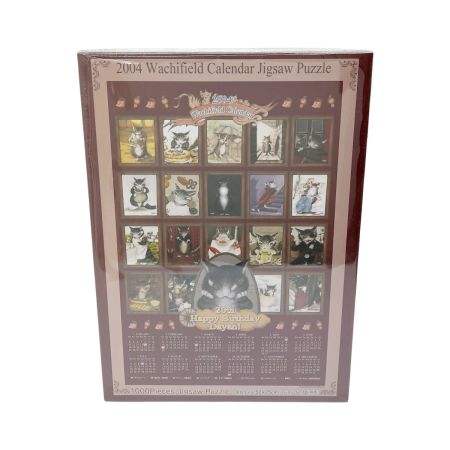  WACHIFIELD わちふぃーるど ジグソーパズル 2004年カレンダー 1000ピース 50×75cm