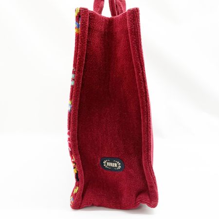  FEILER フェイラー トートバッグ ラブミーハイジ ノーブルローズ 赤 レディース レッド