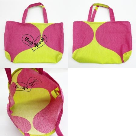  Think Bee シンクビー 長財布 アニマルハート レディース 箱・布袋付 ショッキングピンク