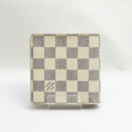  LOUIS VUITTON ルイヴィトン 2つ折り財布 ダミエ ポルトフォイユ・マルコ N60018 ホワイト