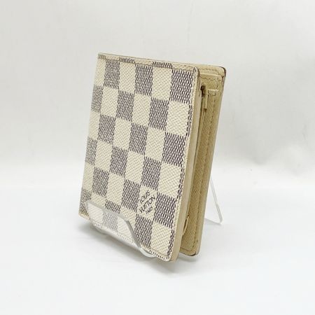  LOUIS VUITTON ルイヴィトン 2つ折り財布 ダミエ ポルトフォイユ・マルコ N60018 ホワイト