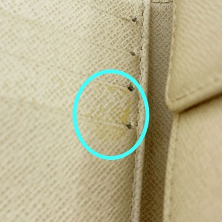  LOUIS VUITTON ルイヴィトン 2つ折り財布 ダミエ ポルトフォイユ・マルコ N60018 ホワイト