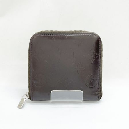  LOUIS VUITTON ルイヴィトン 2つ折り財布 モノグラム・グラセ ポルト ビエ モネ・ジップ M66510 ブラック