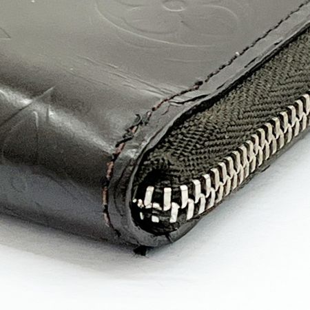  LOUIS VUITTON ルイヴィトン 2つ折り財布 モノグラム・グラセ ポルト ビエ モネ・ジップ M66510 ブラック