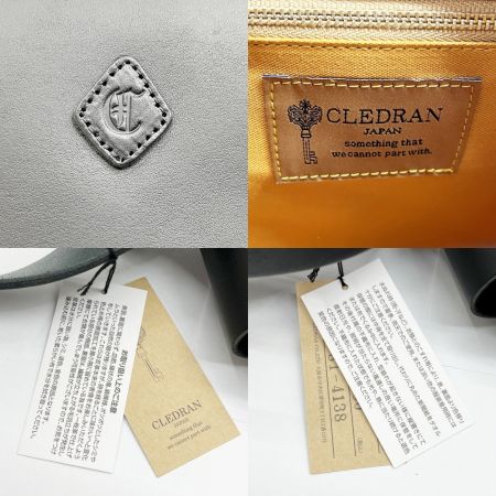  CLEDRAN クレドラン リュックサック バッグ レザー レディース  ブラック