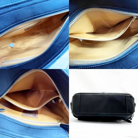  CLEDRAN クレドラン リュックサック バッグ レザー レディース  ブラック