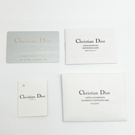 Christian Dior クリスチャンディオール ミニハンドバッグ トロッター ベージュ MC0053 ブラウン