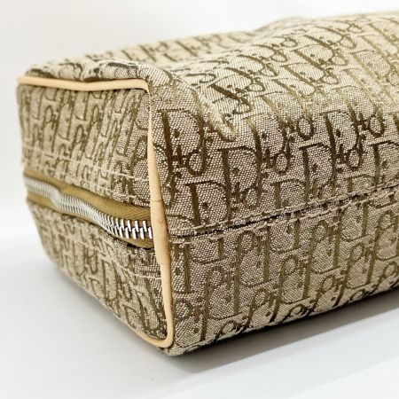  Christian Dior クリスチャンディオール ミニハンドバッグ トロッター ベージュ MC0053 ブラウン