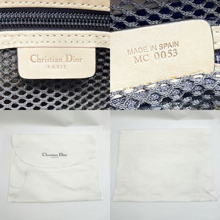  Christian Dior クリスチャンディオール ミニハンドバッグ トロッター ベージュ MC0053 ブラウン
