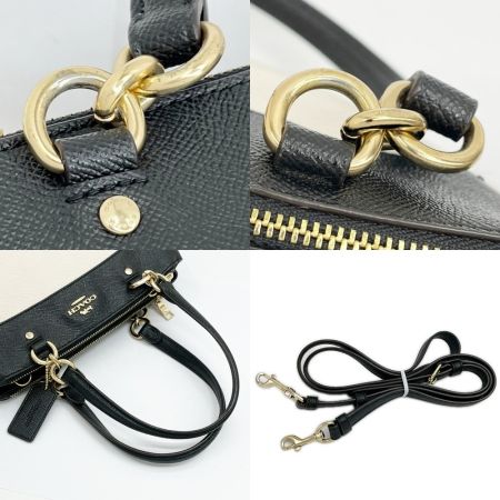  COACH コーチ 2WAYバッグ ショルダーストラップ ハンドバッグ  F31994 バイカラー